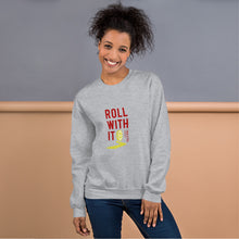 Load image into Gallery viewer, TCFF Roll With It Unisex Crew Neck Sweatshirt